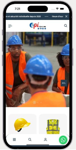 Application mobile EPI